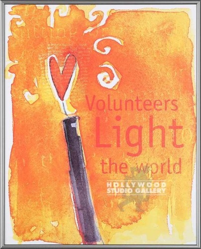 16X20 VOLUNTEERS/LIGHT/UNFRMD PSTR
