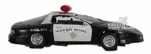 SMALL DESKTOP POLICE CAR MODEL