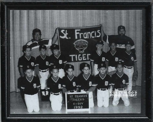 9X11 B/W LIL LEAGUE BASEBALL TEAM