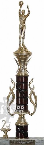 19" BASKETBALL TROPHY