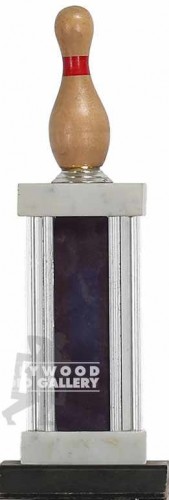 12" BOWLING PIN TROPHY