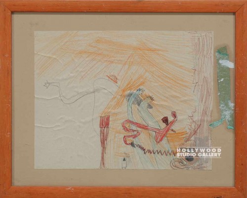 13X16 Kiddie Art Framed/Orange Fram
