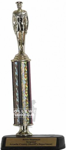 14" POLICEMAN/TROPHY