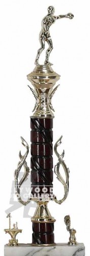 19" TROPHY/BASEBALL/1ST PLACE
