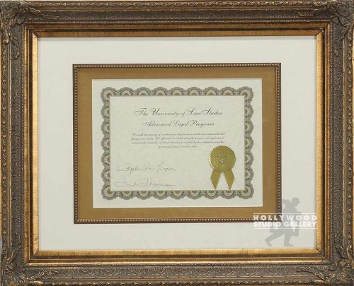 19X22 UNI/LAW/STDS/NICE FRAME