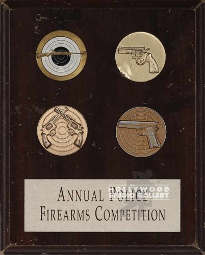 8X10 ANNUAL/FIREARMS COMP./PLAQUE
