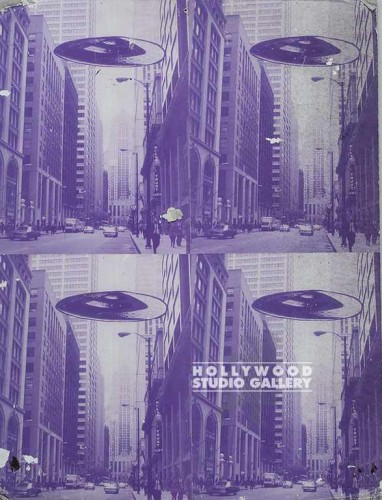 28x21 4 Image Purple U.F.O