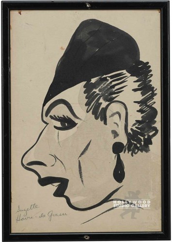 16x11 Faux Movie Star Cartoon