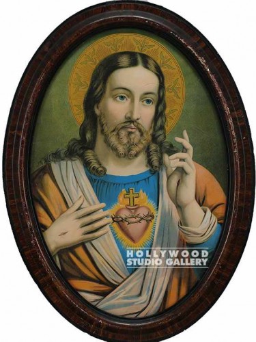 23" Oval/Portrait of Jesus