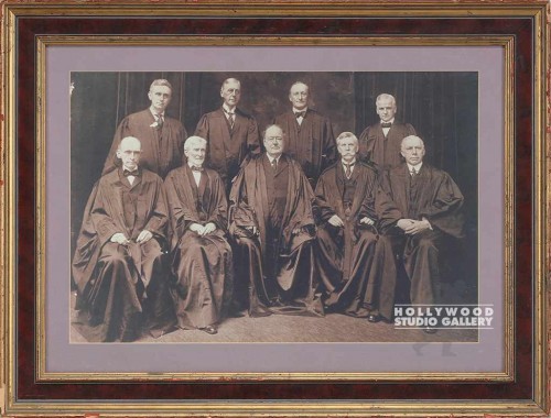 SEPIA/OLD JUDGES/FRAMED