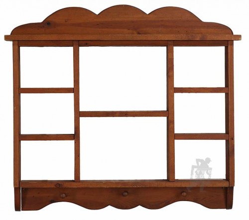29x32 WOODEN SHELVING UNIT FOR BELLS