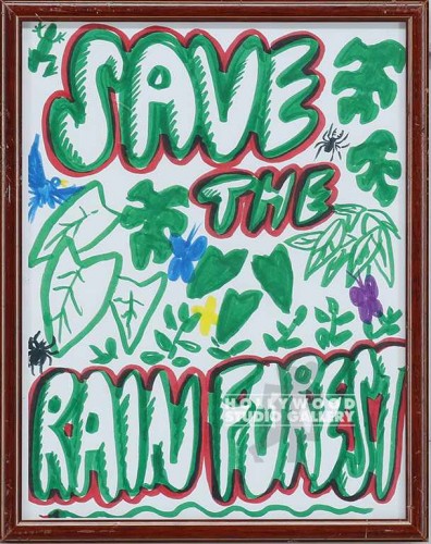 12X9 SAVE THE RAINFOREST