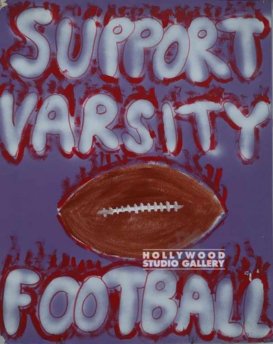 40X32 "SUPPORT VARSITY FOOTBALL"