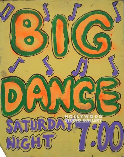 40X32 "BIG DANCE" SIGN