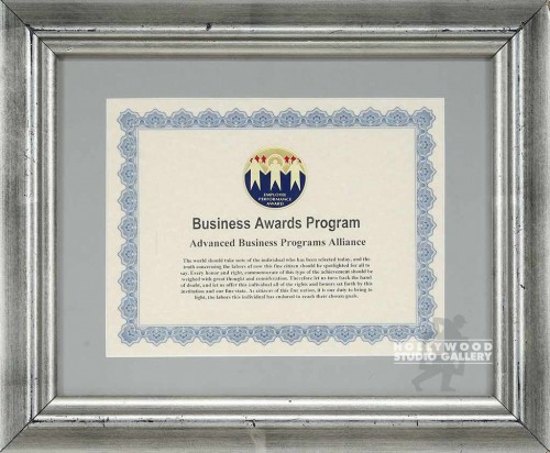 17X14 BUSINESS/EMPLOYEE/PERF/CERT