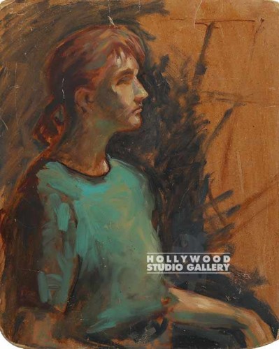 20X16UNFRMD WOMAN GREEN SHIRT/BOARD