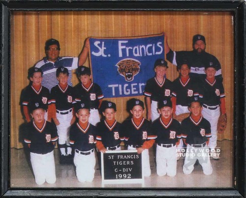 SBW9X11LIL LEAGUE TEAM/BLUE UNIFORM