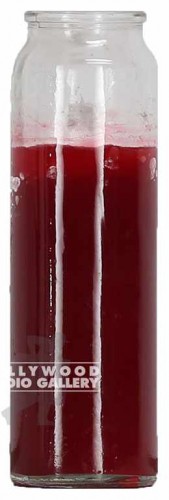 9" RED VOTIVE CANDEL