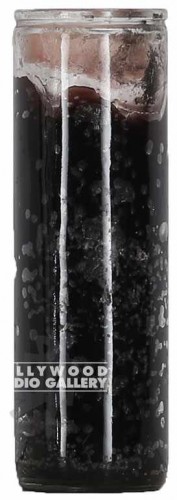 9" BLACK VOTIVE CANDEL