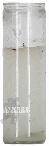 9 WHITE VOTIVE CANDEL