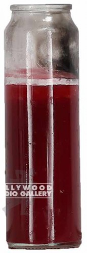 9" RED CANDEL