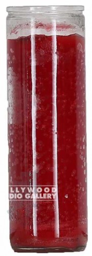 9" RED VOTIVE CANDEL