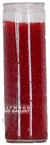 9" RED VOTIVE CANDEL