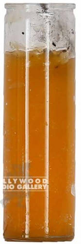 9" YELLOW VOTIVE CANDEL
