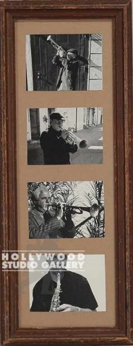 18X7 B/W 4 JAZZ MALE MUSICIANS