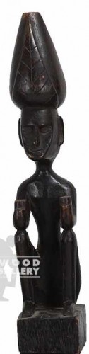 17" WOODEN/AFRICAN SCULPTURE