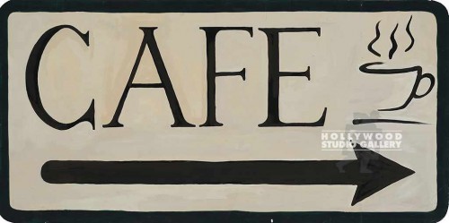 16X33 "CAFÉ" SIGN/FOAM CORE