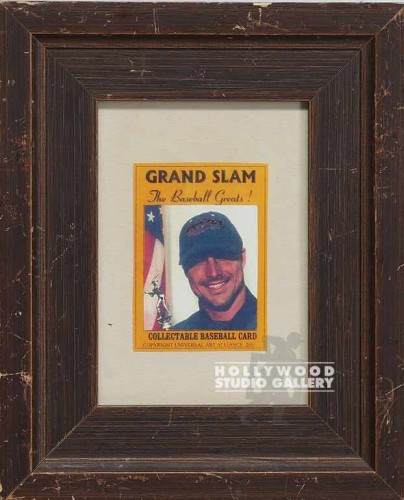 10X9 BASEBALL CARD/FRAMED
