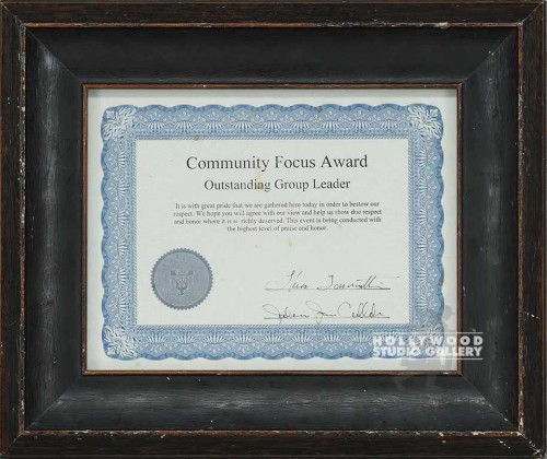 13X16COMMUNITY FOCUS AWARD