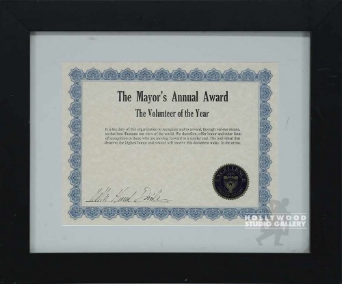 13X16MAYORS ANNUAL AWARD