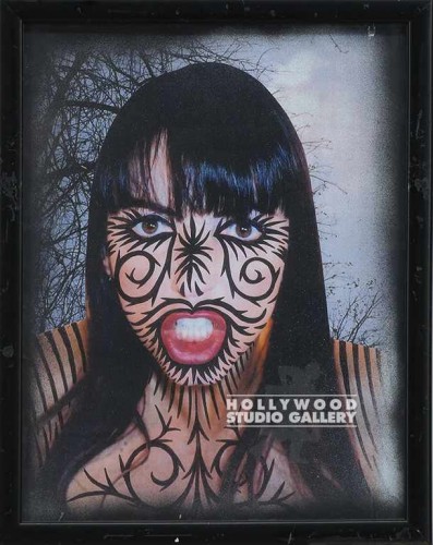 12X9 SUMMER CRAZY TATTOO/BLCK FRM