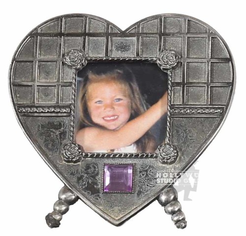 TABLETOP HEART SHAPE COLR LIL GIRL