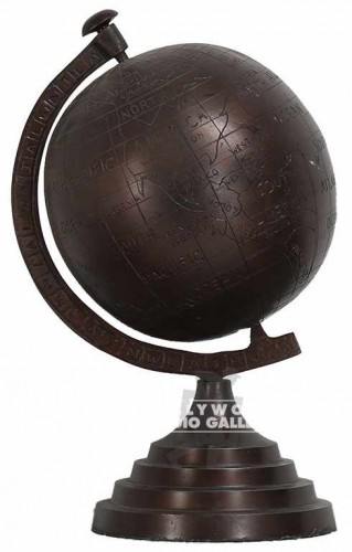 12" FAUX COPPER GLOBE