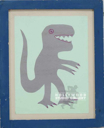 13x15 Kiddie Blue T-Rex / Blue Frm