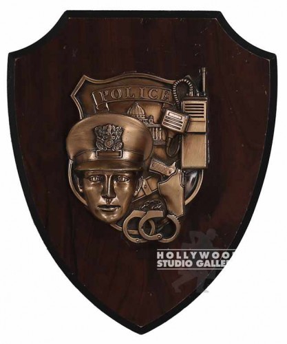 10" POLICE SHIELD PLAQUE