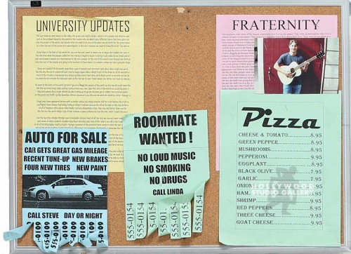 18X24 BULLETIN BOARD METAL FRAME