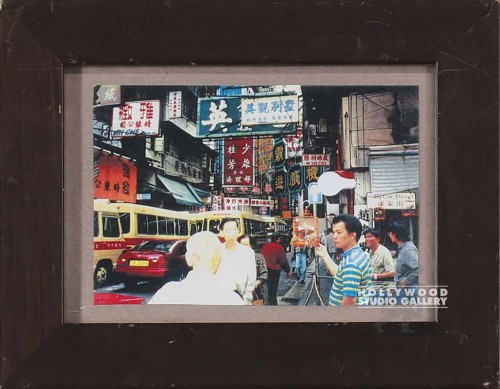 7X9 TABLETOP ASIAN STREET SCENE