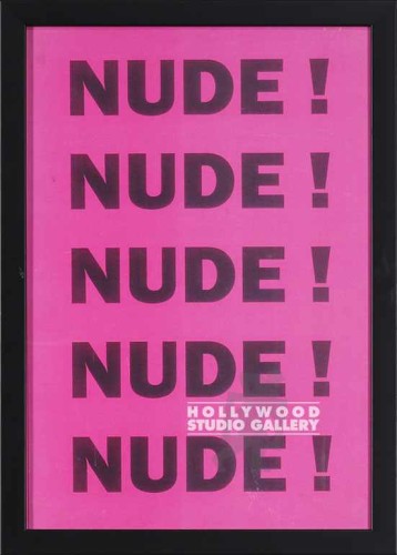 15X10 "NUDE! NUDE! NUDE! NUDE! NUDE