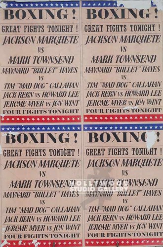 32X22 MARQUETE VS. TOWNSEND/ PSTR