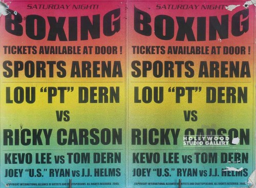 32X22 DERN VS. CARSON/ PSTR