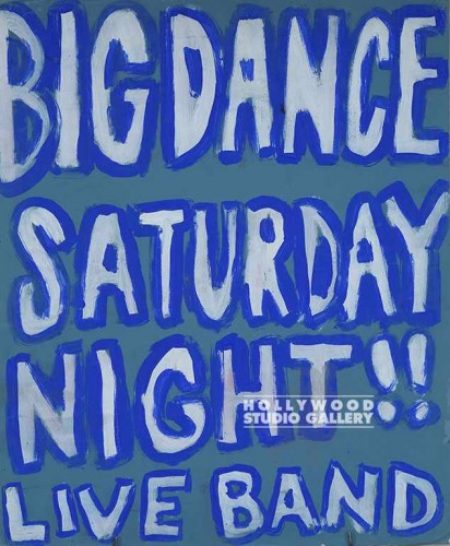 36X30 JJ "BIG DANCE" POSTER/ BLUE