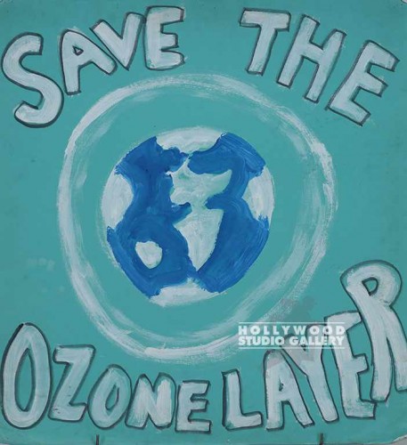 32X30 JJ/ "SAVE THE OZONE" POSTER