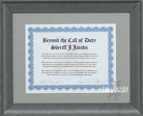 13X16 BEYOND THE CALL OF DUTY/ JJ /