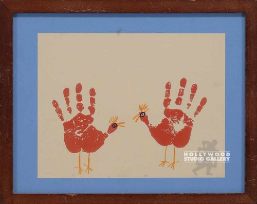 12X15 RED CHICKEN HANDS/ JJ /