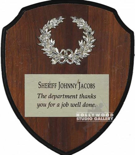 8x6 Sheriff Wood Wall Plaque/Shield