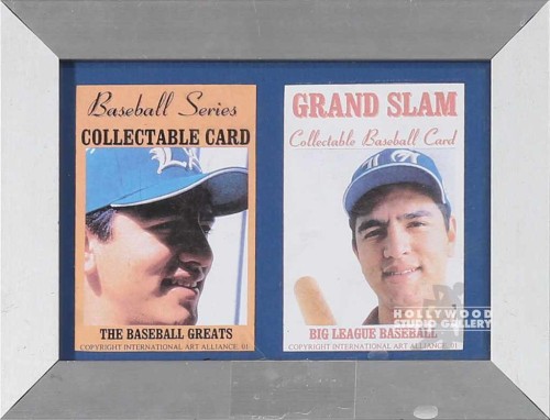 6X8 TABLETOP 2 BASEBALL CARDS
